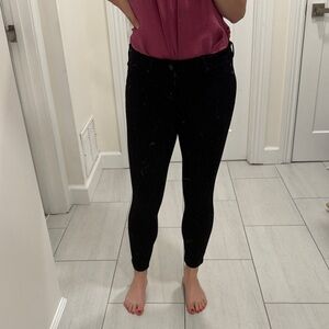 Liverpool Black stretchy Ankle Jeans